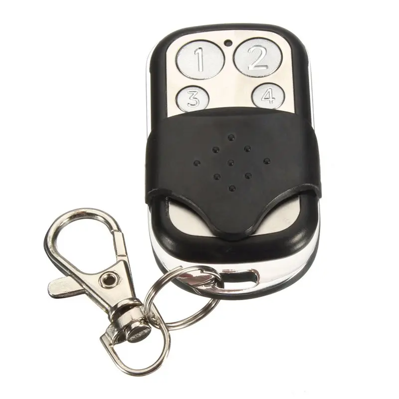 

2x 4 Button Garage Gate Key Remote Control For Marantec D302/D304/D313 Comfort 220 250 252 Black