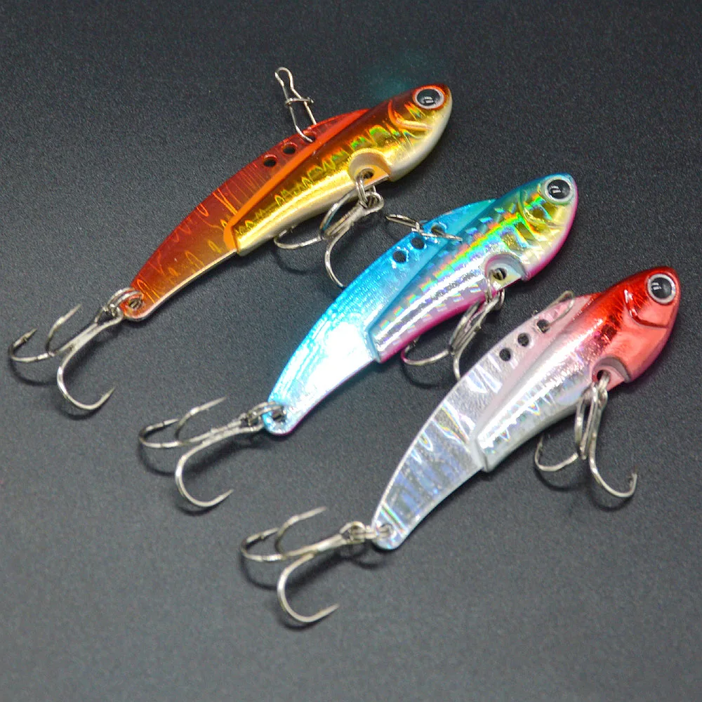

Fishing Vibration Lure All Swim Depth Metal VIB Jigging Artificial Lures Freshwater Seawater 20g/6cm Hard Bait 1 Piece Sale