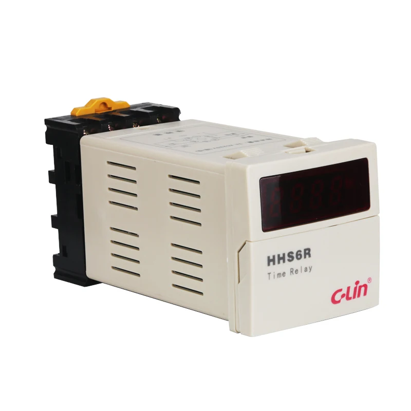

HHS6R Number Show Time Relay Loop Time Delay Both Set Up DH48S-S JSS48A-S Real New Pattern