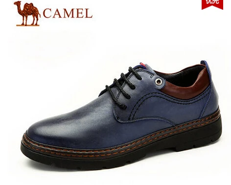 

British retro shoes camel men's new winter 2014 men's everyday casual leather shoes men