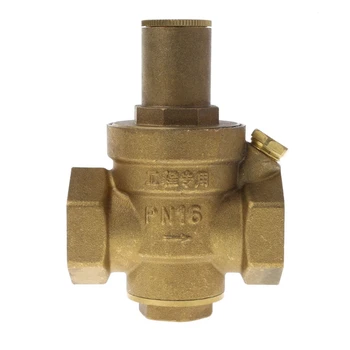 

DN25 1" Adjustable Brass Water Pressure Reducing Regulator Valve PN 1.6