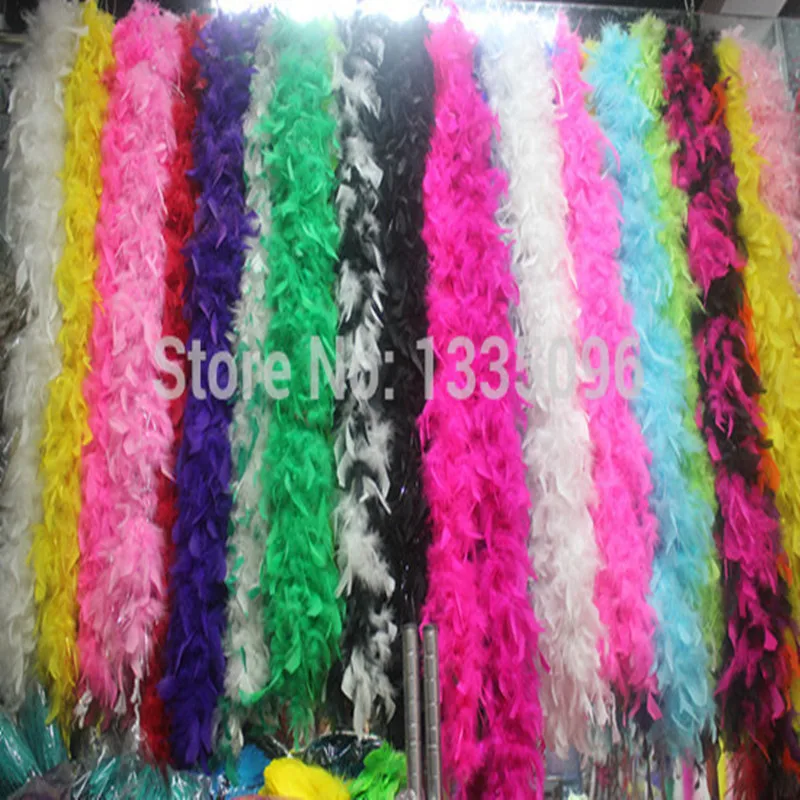 

10PCS / lot! Multicolor chandelle feather boa dance, costumes, crafts, decorations, party, bacheloratte13 colors to choose from