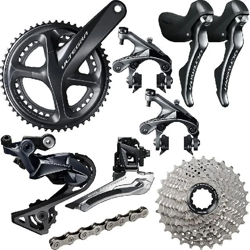 Новая Shimano ultegra r8000 дорожный мотоцикл список групп 11 s велосипедов Группа 170 мм
