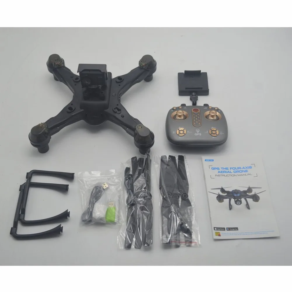 X38G Smart Selfie GPS RC Cámara Drone 4 K Quadcopter con Wifi en tiempo Real FPV gran angular giratoria una tecla de modo de retorno sin cabeza X38G Smart Selfie GPS RC Cámara Drone 4 K Quadcopter con Wifi en tiempo Real FPV gran angular giratoria una tecla de modo de retorno sin cabeza