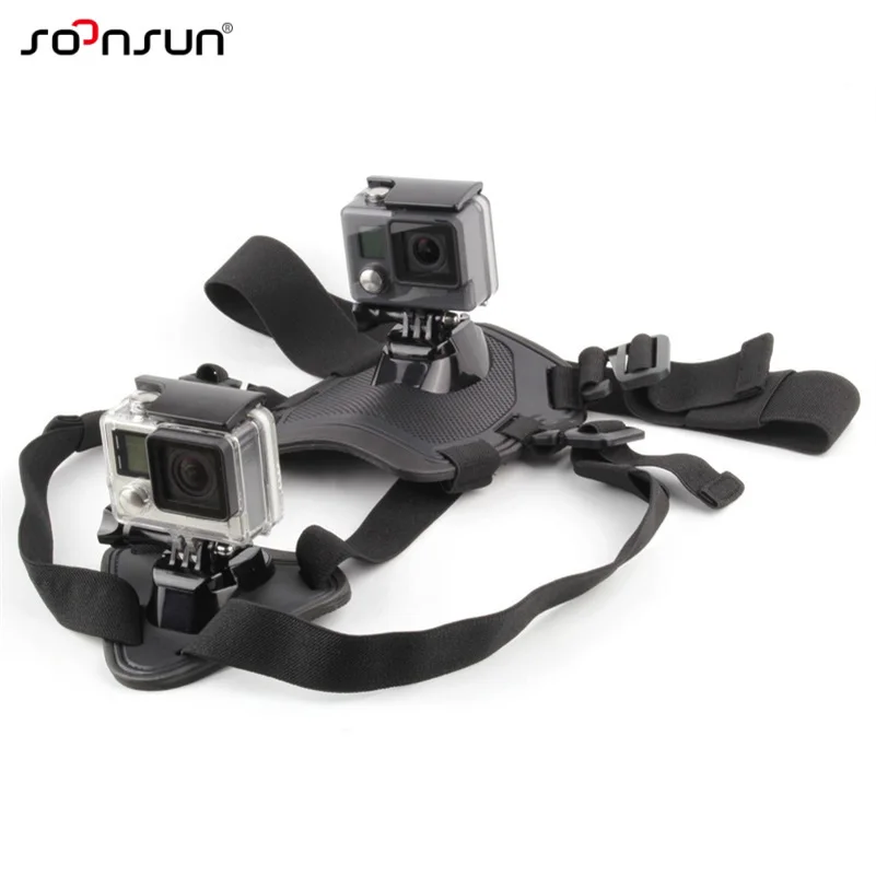 SOONSUN нагрудный ремень для крепления на заднюю часть собаки и питомца GoPro Hero 9 8 6 7 5 4