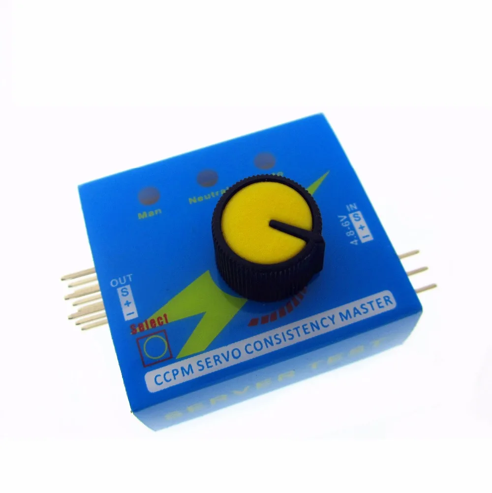 Servo Tester Gear Test CCPM Consistency Master Checker 3CH 4.8-6V with Indicator Light | Компьютеры и офис