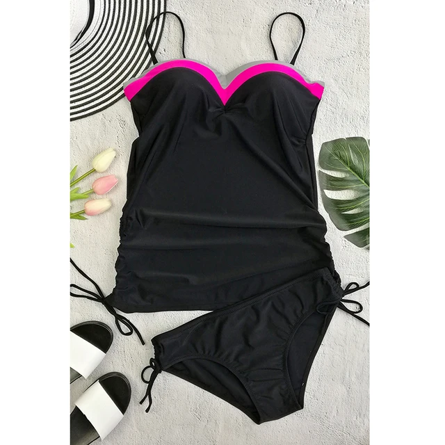Push up bikini 2019 Swimwear Women Swimsuit biquini monokin high waist bathing suit two pieces beach swimming suit plus size 3XL 6