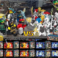 160 шт. 31088 Супер Герои sLloyd ASH Скелет мастер вермин сенсей у Вэй Снейк Бронк Зейн блоки подарок детские игрушки