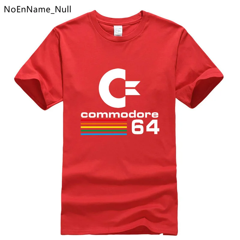 2019 летние Commodore 64 футболка C64 SID Amiga Ретро 8 бит классный дизайн футболки Для мужчин