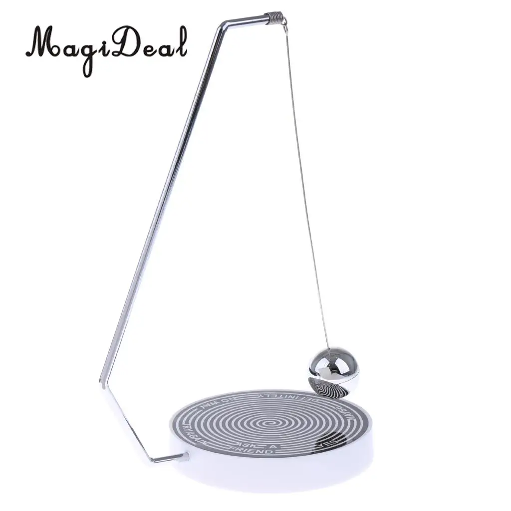 MagiDeal Magic Novelty Decision Maker Magnetic Pendulum Fun Executive Office Home Desk Car Decor Ornaments Kids Toy Gift