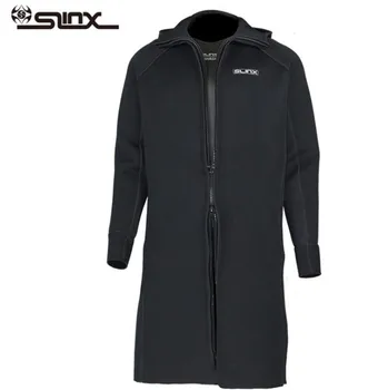 

SLINX 3MM Neoprene Long Sleeve Swimming Wetsuit Men Keep Warm Spearfishing Diving Kitesurfing Wetsuits Zipper Jacket Coat