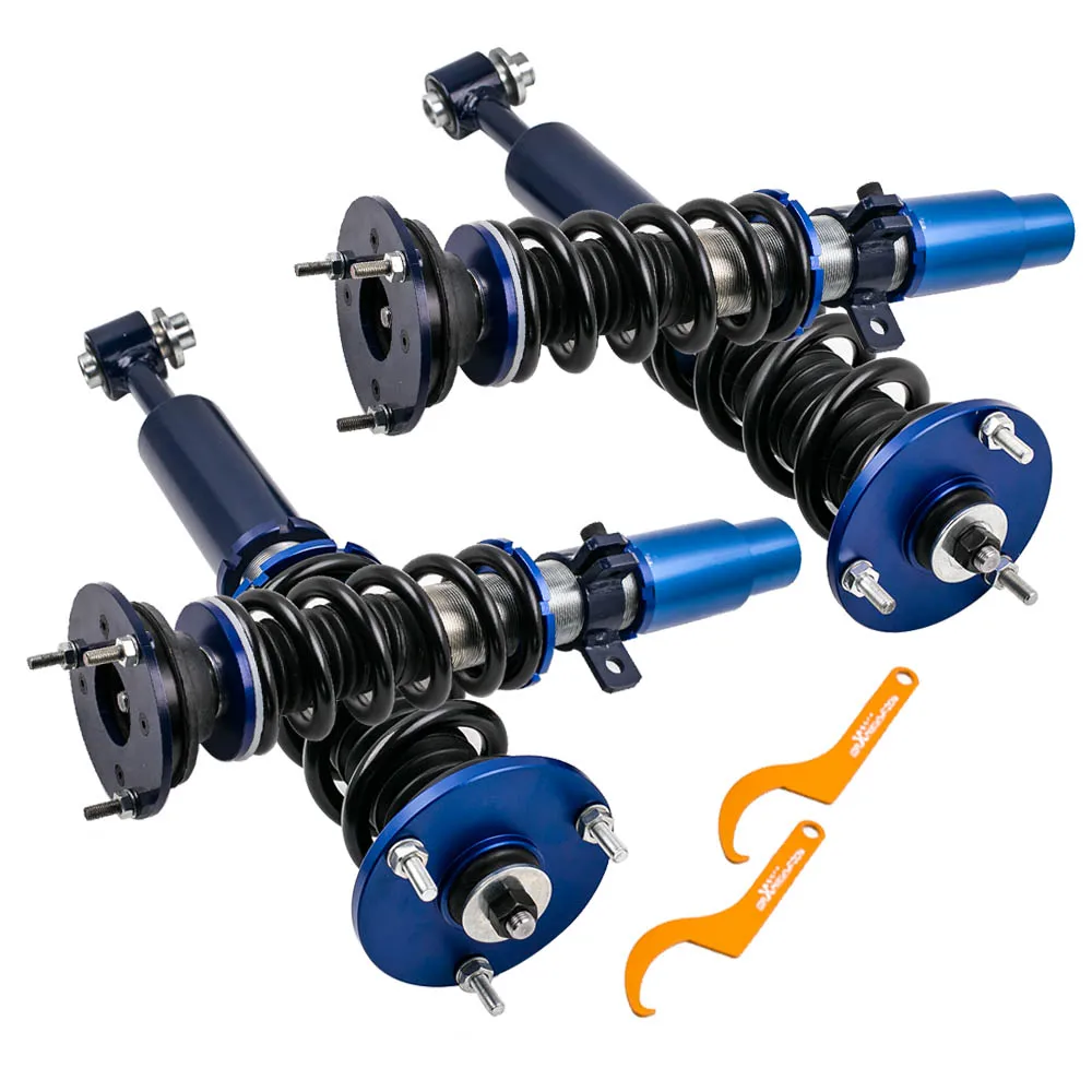 Full Coilovers Suspension Shock Absorber Kit for BMW 5 Series E39 96 03 Shock Adj HeightShock