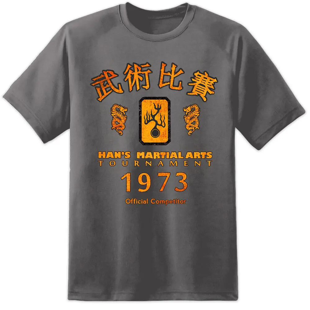 

2019 Cool Enter The Dragon Bruce Lee Hans Tournament Kung Fu Martial Art T Shirt S-3Xl Mma Tee Hoodie