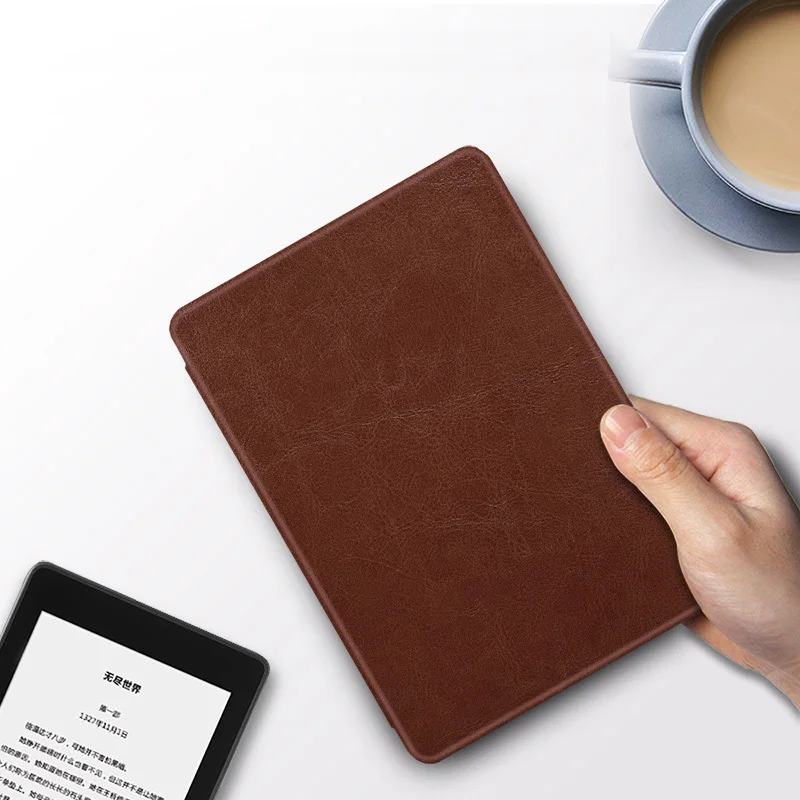 Легкий Чехол для всех новых электронных книг Kindle Paperwhite 10-го поколения модель PQ94WIF-чехол из искусственной кожи с функцией автоматического сна/пробуждения