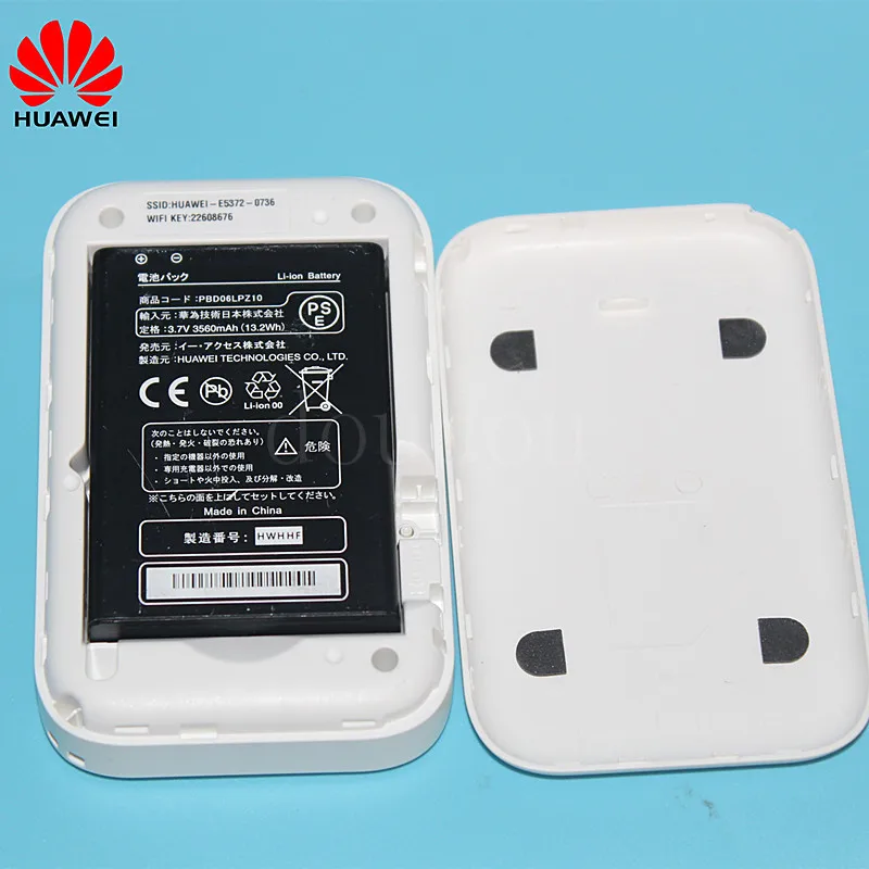 Разблокированный Новый Мобильный Wi Fi роутер Huawei E5372 E5372T телефон с антенной 4G
