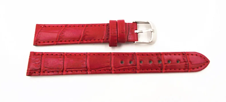 Ремешок из натуральной кожи для наручных часов 16 мм 10 шт./лот 070704|strap bracelet|strap