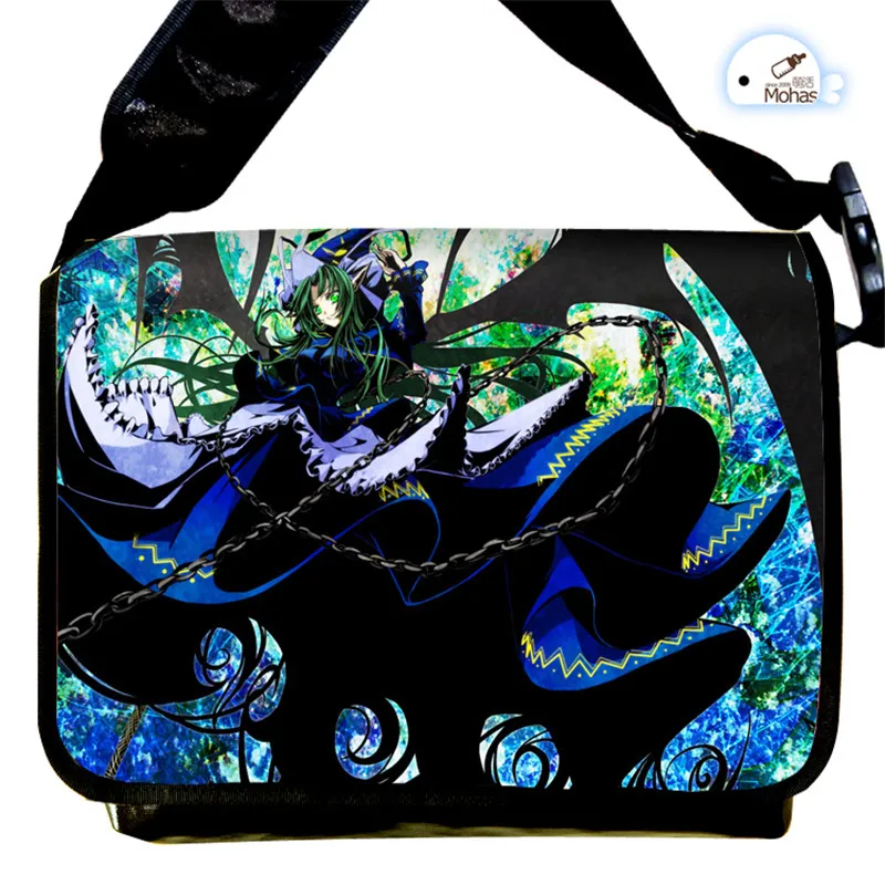 Hot Sale Touhou Project Anime Japan Cosplay Fashion Messenger Bag Casual Laptop Computer Shoulder Bag