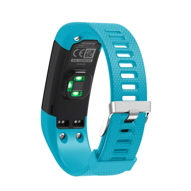 Bracelet connecté Garmin vivosmart HR+ Bleu Taille M - Bracelet