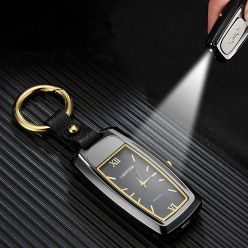 Многофункциональный USB прикуриватель автомобильный брелок с подсветкой и
