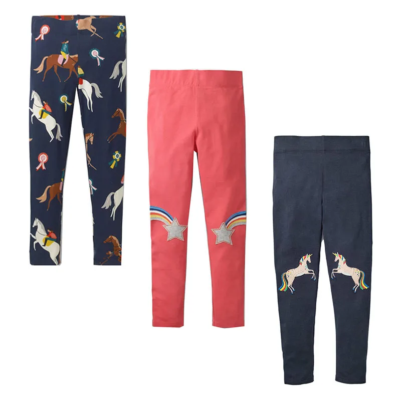 3PCS Toddler Leggings Fille Baby Girls Pants Animal Pattern Clothes Kids Cotton Leggings for Girls Trousers Children Leggings
