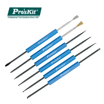 

Pro'sKit DP-3616 Solder Aid Tools Help Welding Tweezer Tools Soldering Iron Soldering Work Kit For Machine Repair Assembling