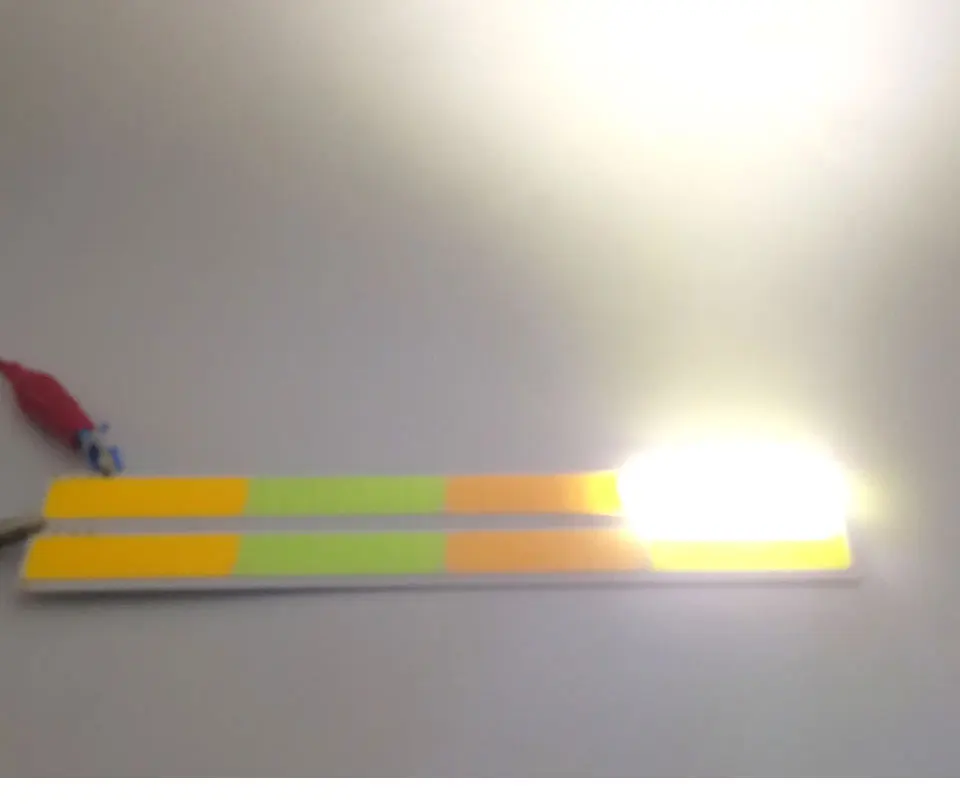 170x14.5mm 4 Colors COB LED Bar Lights 12V 4W LED Bulb Warm Cold White Blue Purple Colorful COB Lighting Source for DIY (10)