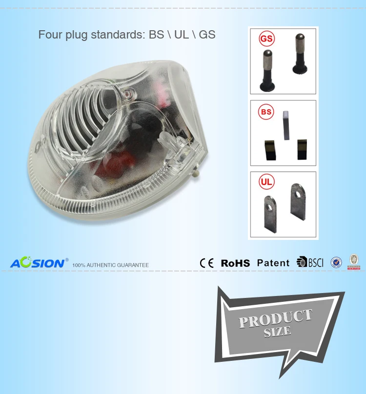 Купить Aosion Высокое напряжение электрическая мышь ловушка средство от крыс электронный грызунов мышей Zapper(получил Отпугиватель пауков бесплатно