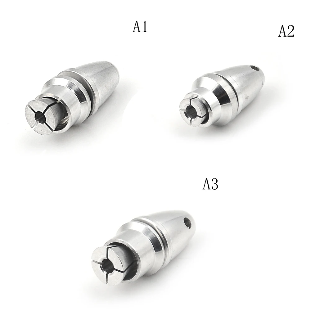 3Sizes RC Aluminium Bullet Propeller Shaft Adapter Holder