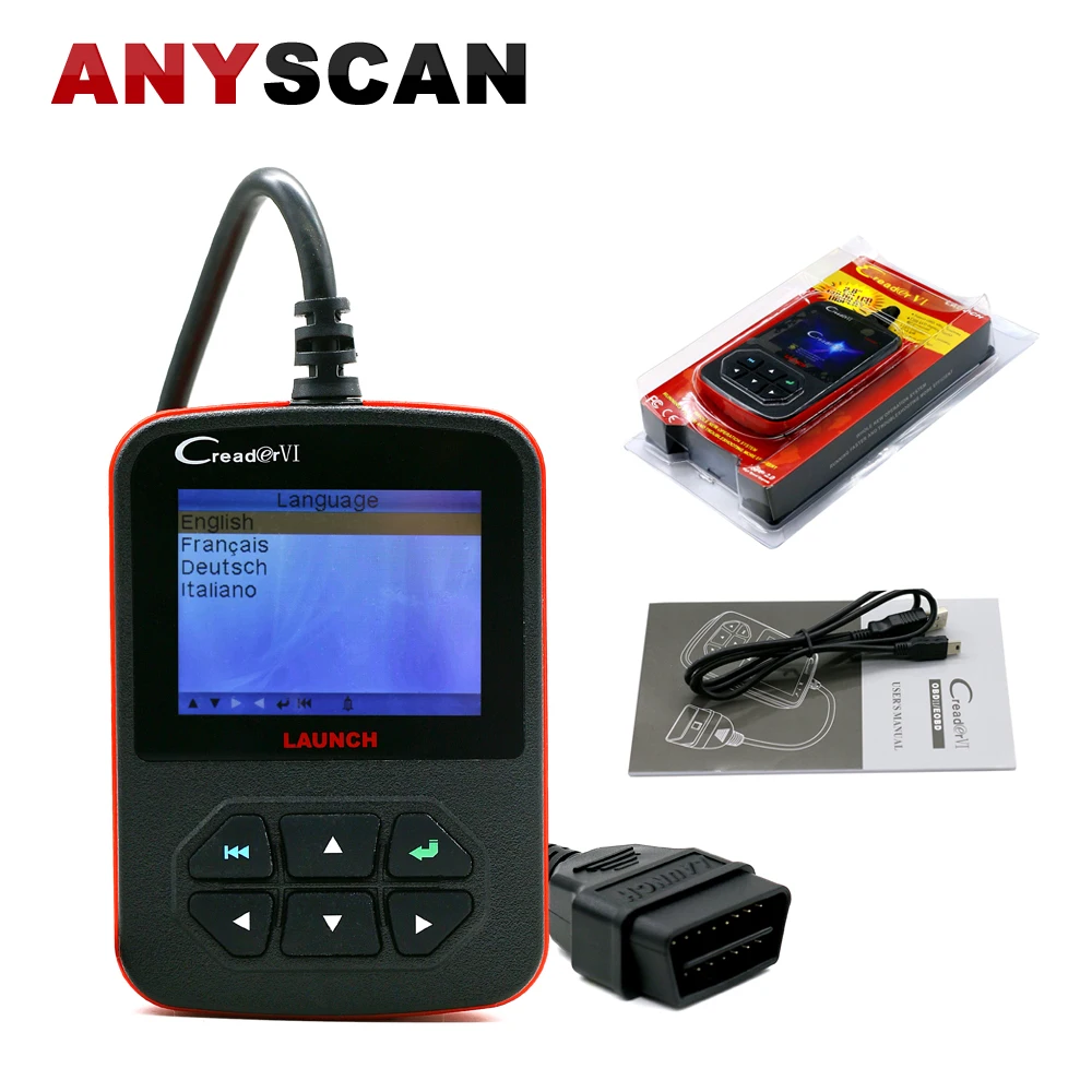 ON SALE Lowest Price 100 Original Launch OBD2 Code Reader CReader VI Launch Code Scanner CReader