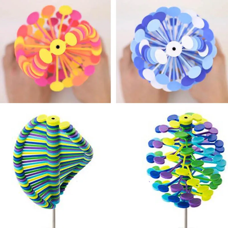 Ornaments rotating stress relief toy lollipopter home office decor RS 