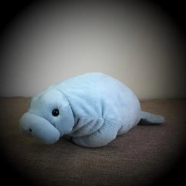 Asli Lucu Manatee Dugon Simulatif Laut Hewan Lembut Mewah Boneka