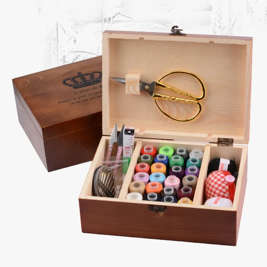 Retro sewing box set Sewing kit Home Korean sewing thread Sewing
