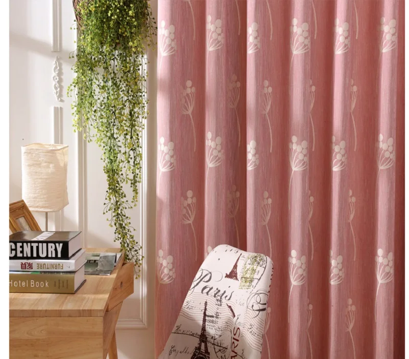 SunnyHouseware высококачественные жаккардовые шторы полное затенение cortinas для гостиной можно под заказ