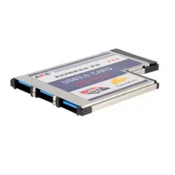 30 шт./лот pci-e Express Card 34 мм 54 мм т к USB 3.0 3 Порты и разъёмы адаптер низкий профиль Короткие средства ухода за кожей для ноутбука Тетрадь, fedex