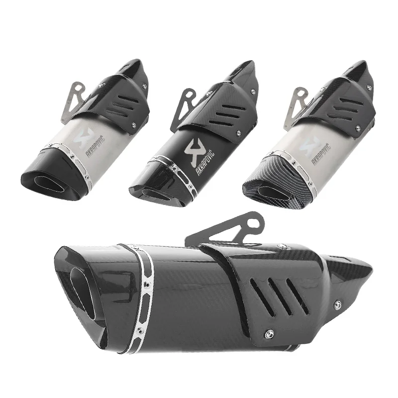 Akrapovic выхлопная универсальная 51 мм Модифицированная мото rcycle труба глушитель для