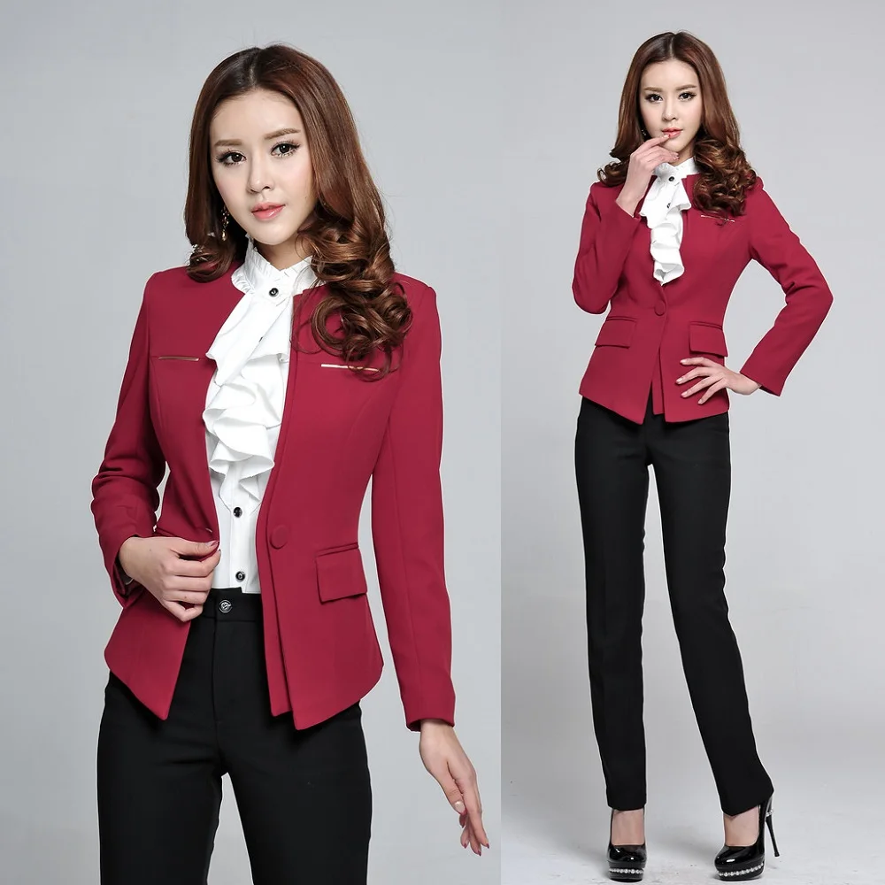 red evening pantsuits