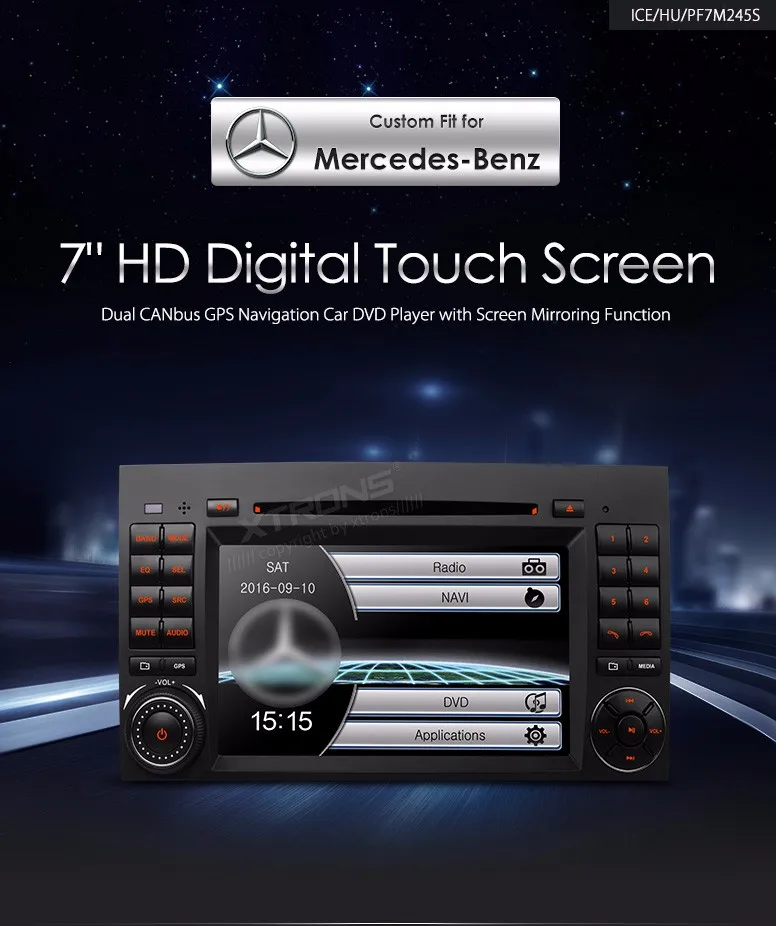 Excellent 7"Car DVD radio player for Mercedes-Benz A-W169 2004-2012 & B-W245 2004-2012 & Viano/Vito W639 2006-2012 & Sprinter 2006-2012 0 Excellent 7"Car DVD radio player for Mercedes-Benz A-W169 2004-2012 & B-W245 2004-2012 & Viano/Vito W639 2006-2012 & Sprinter 2006-2012 0