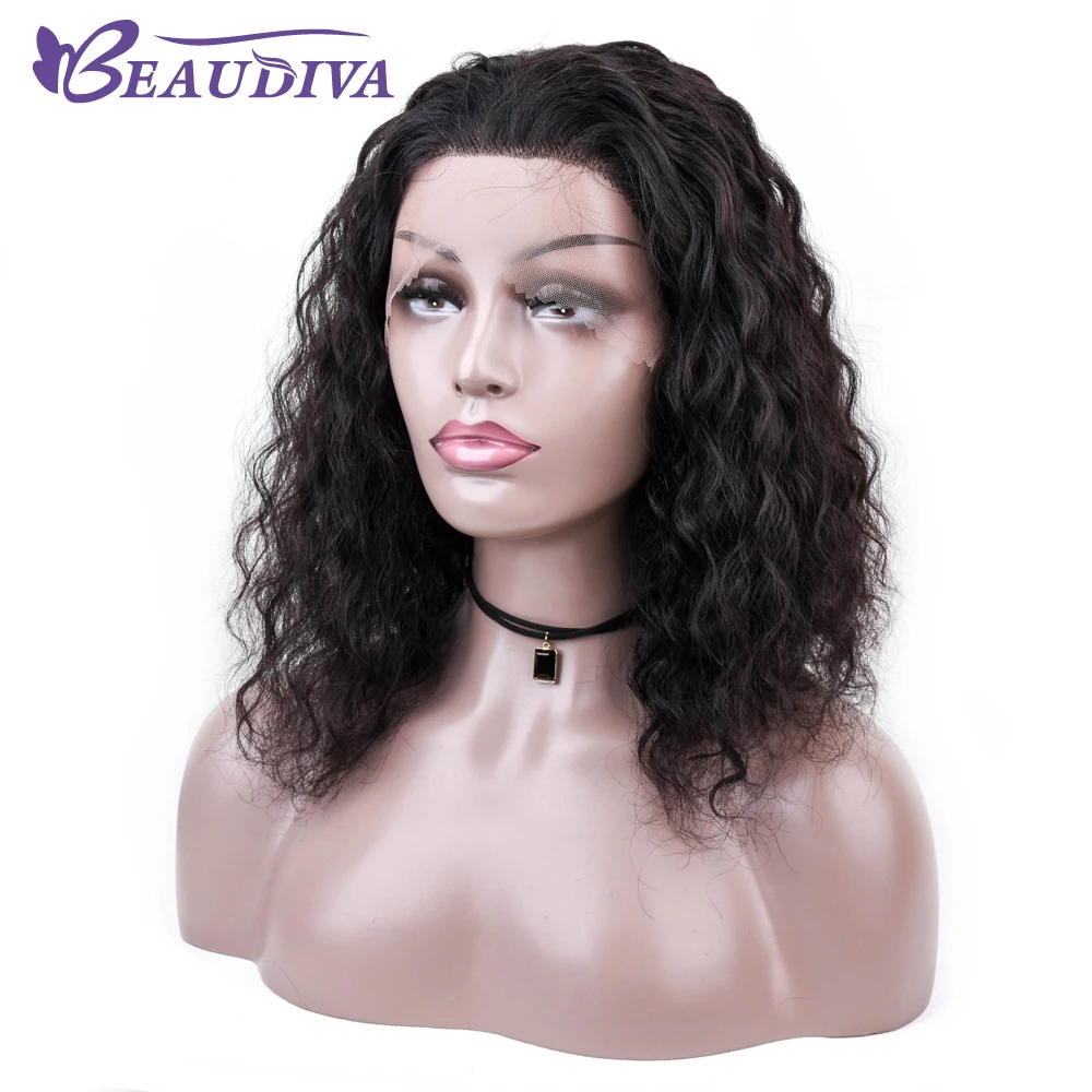 Vente Beau Diva Dentelle Avant De Cheveux Humains Perruques Couleur