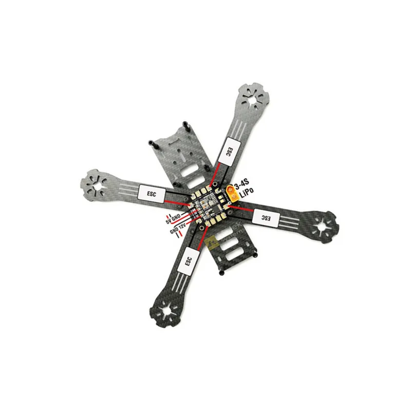 Плата распределения мощности MATEK XT60 30 5*30 5 мм с BEC В/12 В для F3 F4 F7 CC3D управления