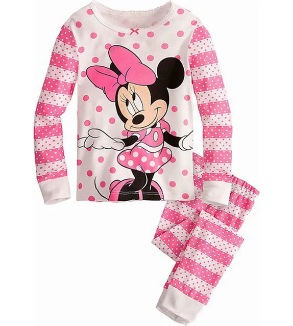 Hot 2pcs Ropa De Bebe Cartoon T Shirt Top Pants Pajamas Pyjama Pijamas Kids Sleepwear Set Baby Girl Kids Children Infantil 1 7y Kids Sleepwear Pijamas Kidspants Pajama Aliexpress