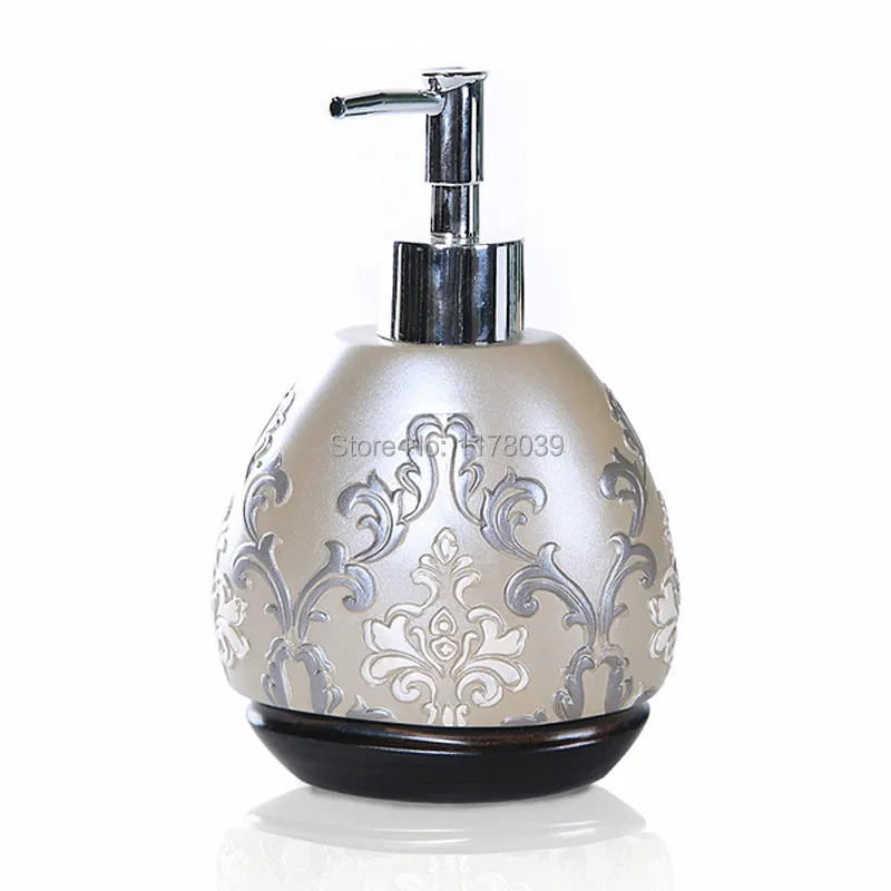 

Hotel bathroom Liquid Soap Dispenser bottle, upscale hand Soap Dispenser,Creative resin lotion soap Empty bottle,J17672