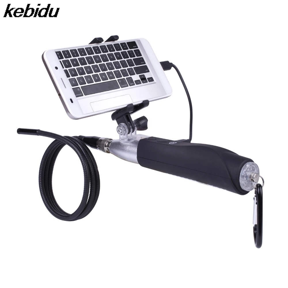 Kebidu 1 개 2017 뜨거운 1 메터 휴대용 방수 내시경 7 미리메터/8 미리메터 렌즈 6LED USB 내시경 미니 카메라 안드로이드 전화