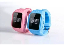 Anti verloren GPS Tracker Uhr für Kinder SOS Notfall GSM Smart Handy App für iOS & Android Karte Smartwatch Armband Alarm
