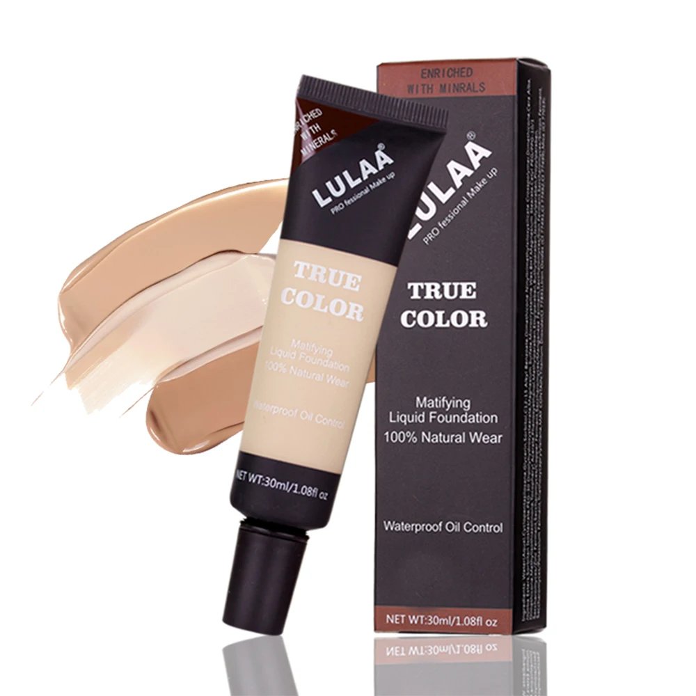 Face makeup concealer LULAA repair capacity makeup waterproof cover dark circles concealer waterproof repair liquid foundation Face makeup concealer LULAA repair capacity makeup waterproof cover dark circles concealer waterproof repair liquid foundation