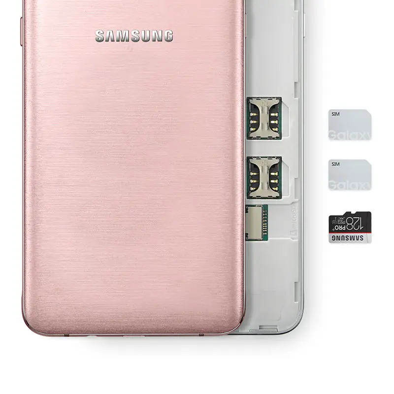 Оригинальный разблокированный Samsung Galaxy J7 J7108(2016) 5 дюймов 3 Гб оперативной памяти 16