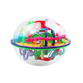 

LeadingStar 3D Puzzle Track Labyrinth Sphere Toy Challenging Barriers Game Balance Training