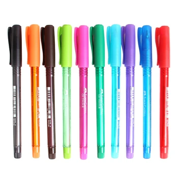 

Faber castell 10pcs Art Multicolor Ballpoint Pen Multifunction Smooth Funny Ball Pens for Writing School Stationery Student Gift