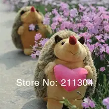 2 шт./лот плюшевые игрушки 25 см высокий еж пару Супер милые куклы лучшим подарком для вашей подруги или малыш(средний размер