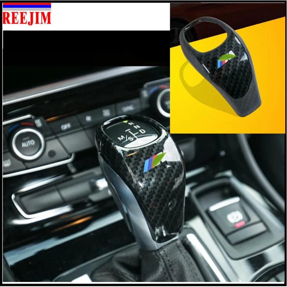 Interior Accessories Carbon Fiber Style Abs Plastic Gear