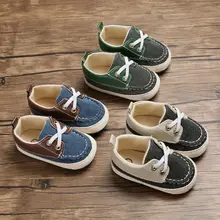 0-18Months Newborn Toddler Baby Boys Girls Fashion Soft Sole Crib Shoes Sneaker Sport Adorable Shoes Newest Style